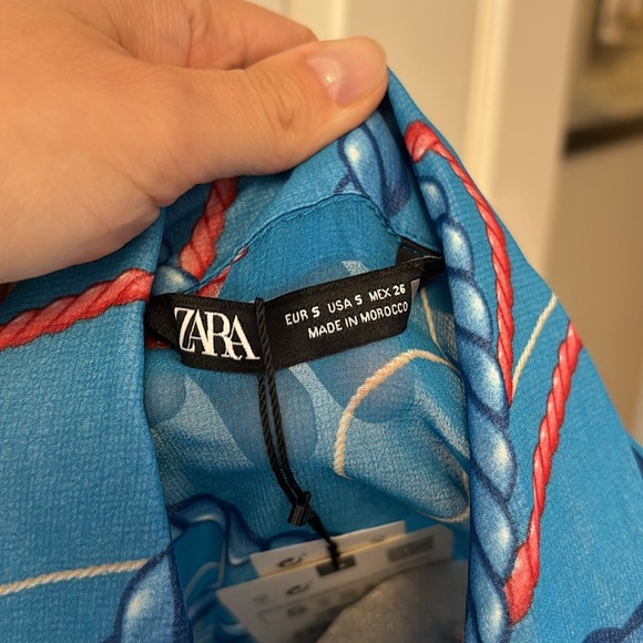 New Zara nautical blouse - Picture 5 of 6
